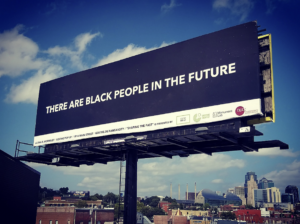 There are Black people in the future by Alisha Wormsley