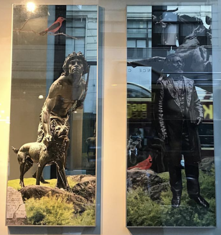 Monuments selection from "Empirical Data and other fabrications", 2018; "Between Monuments" - Triumphal Column Series, 2019 by Rose Desiano