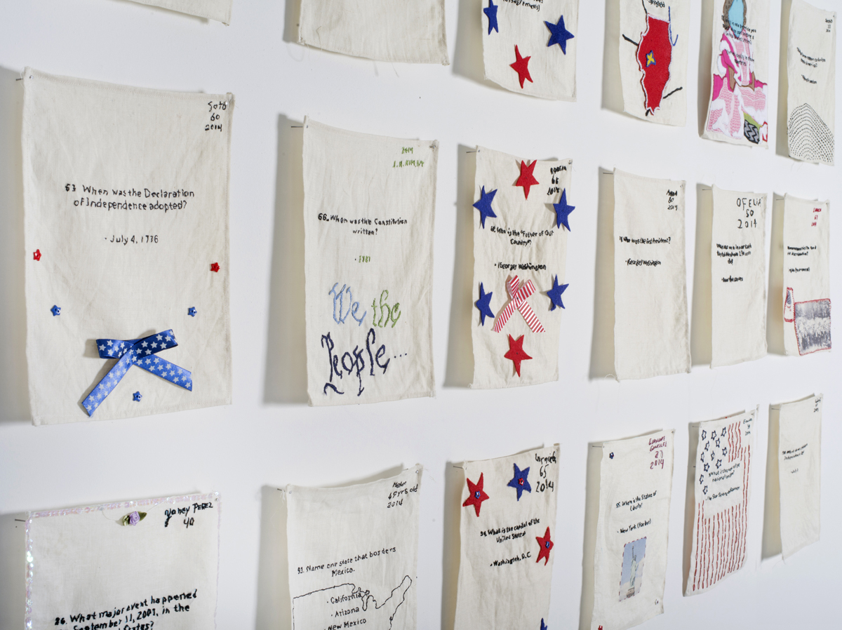 US Citizenship Test Sampler (made by non-citizens living and working in the United States), ​2012 - present by Aram Han Sifuentes