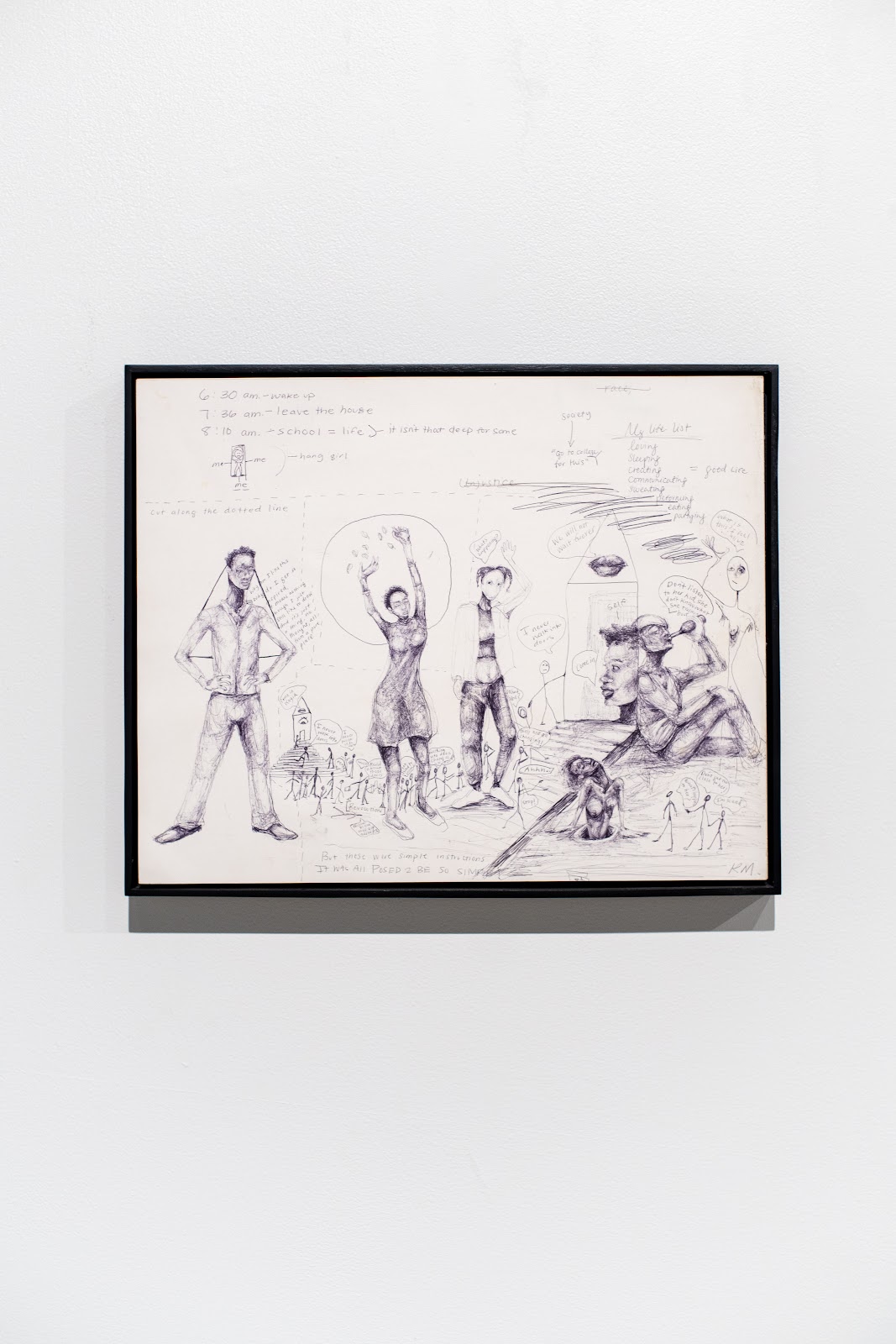 Stickfigure - A State of Being,​ 2017 by Kayla Muldrow