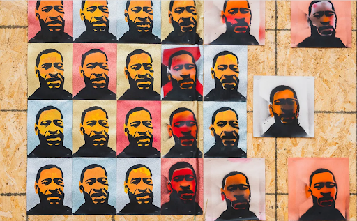 Protest Art in Minneapolis, 2020, photo by Andrea Ellen Reed