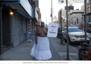 Nona Faustine, 72 Canal, Sojourner Truth's Home, 2016. Nona Faustine